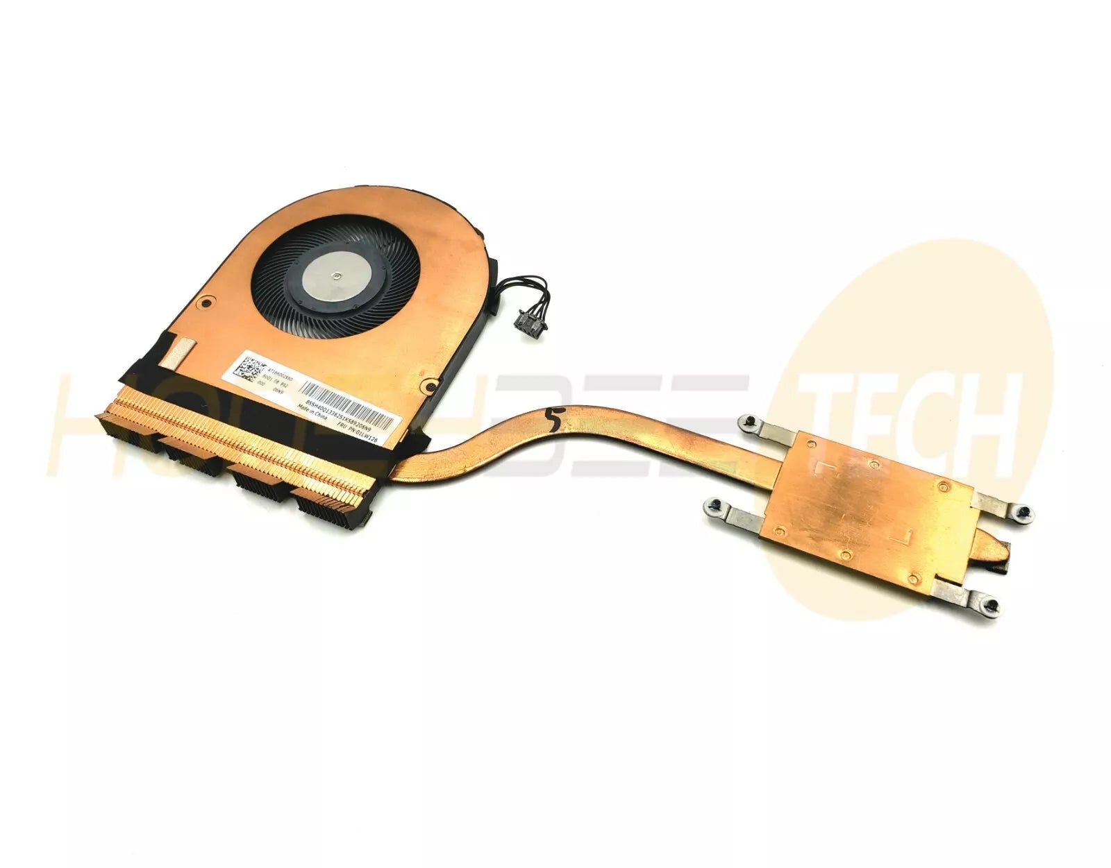 GENUINE LENOVO THINKPAD E480 E580 LAPTOP FAN HEATSINK ASSEMBLY 01LW126 TESTED - Honeybee-Technologies