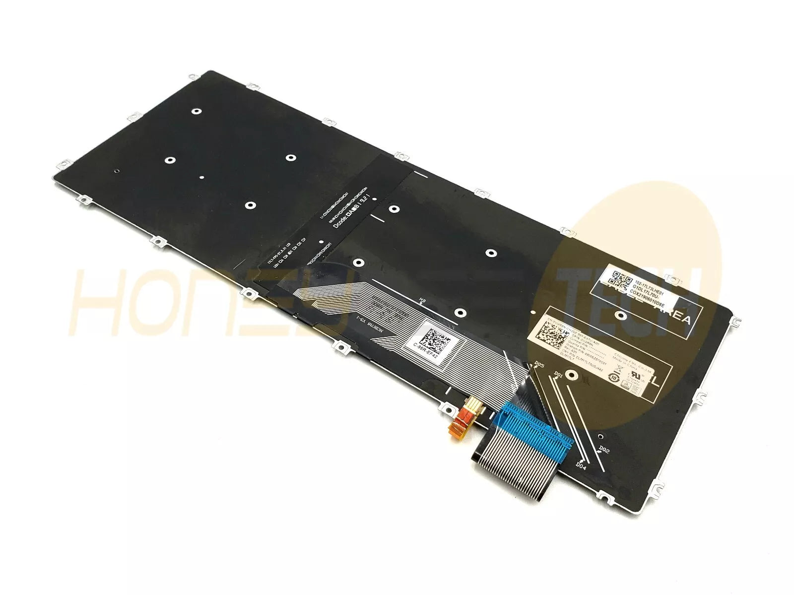 GENUINE DELL LATITUDE 3400 INSPIRON 13 7386 BACKLIT KEYBOARD VGR8N TESTED - Honeybee-Technologies