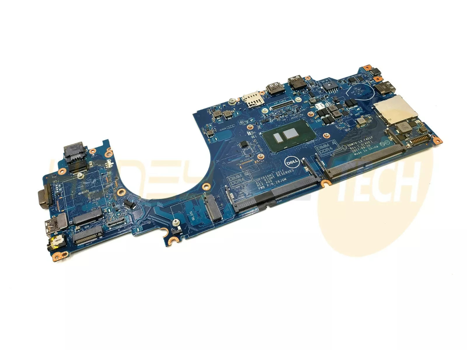 GENUINE DELL LATITUDE 5490 MOTHERBOARD i5-7300U 2.6GHZ NM99Y 0NM99Y *READ* - Honeybee-Technologies