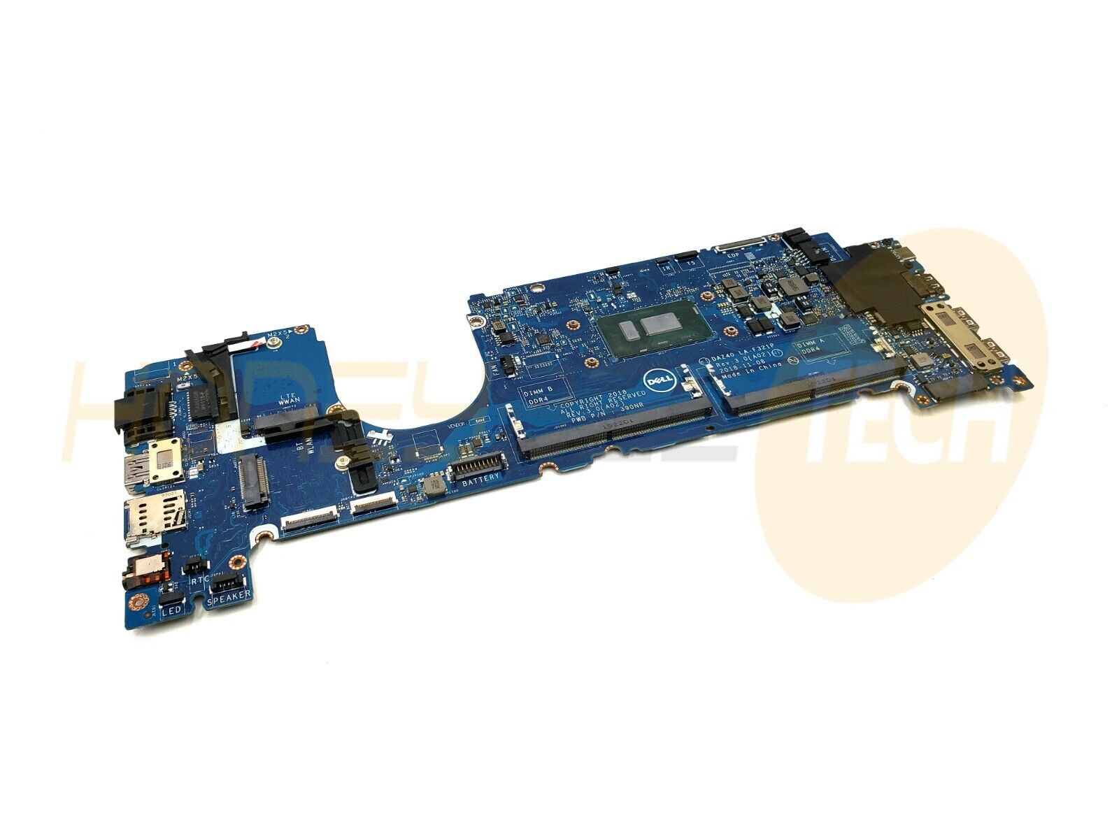 GENUINE DELL LATITUDE 7490 MOTHERBOARD i7-8650U LA-F321P PP44F 0PP44F TESTED - Honeybee-Technologies