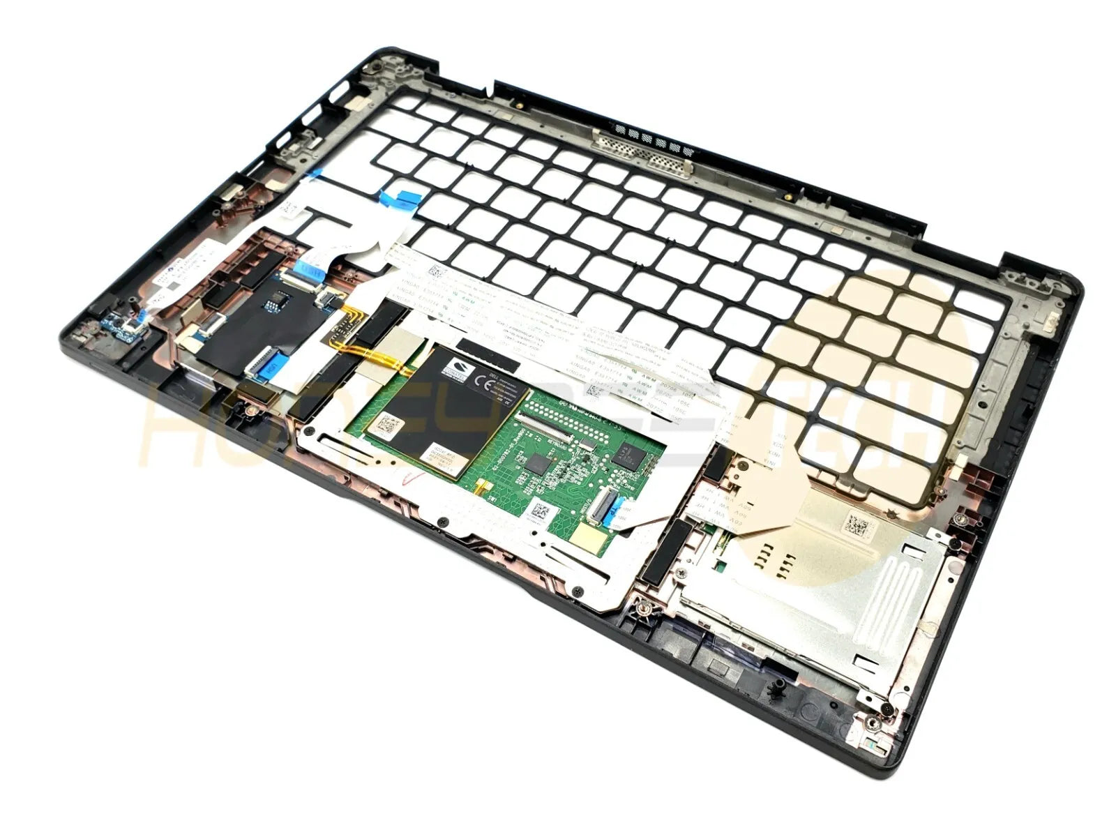 GENUINE DELL LATITUDE 7420 PALMREST TOUCHPAD ASSEMBLY RYYMK MTCN2 0MTCN2 GRADE A - Honeybee-Technologies