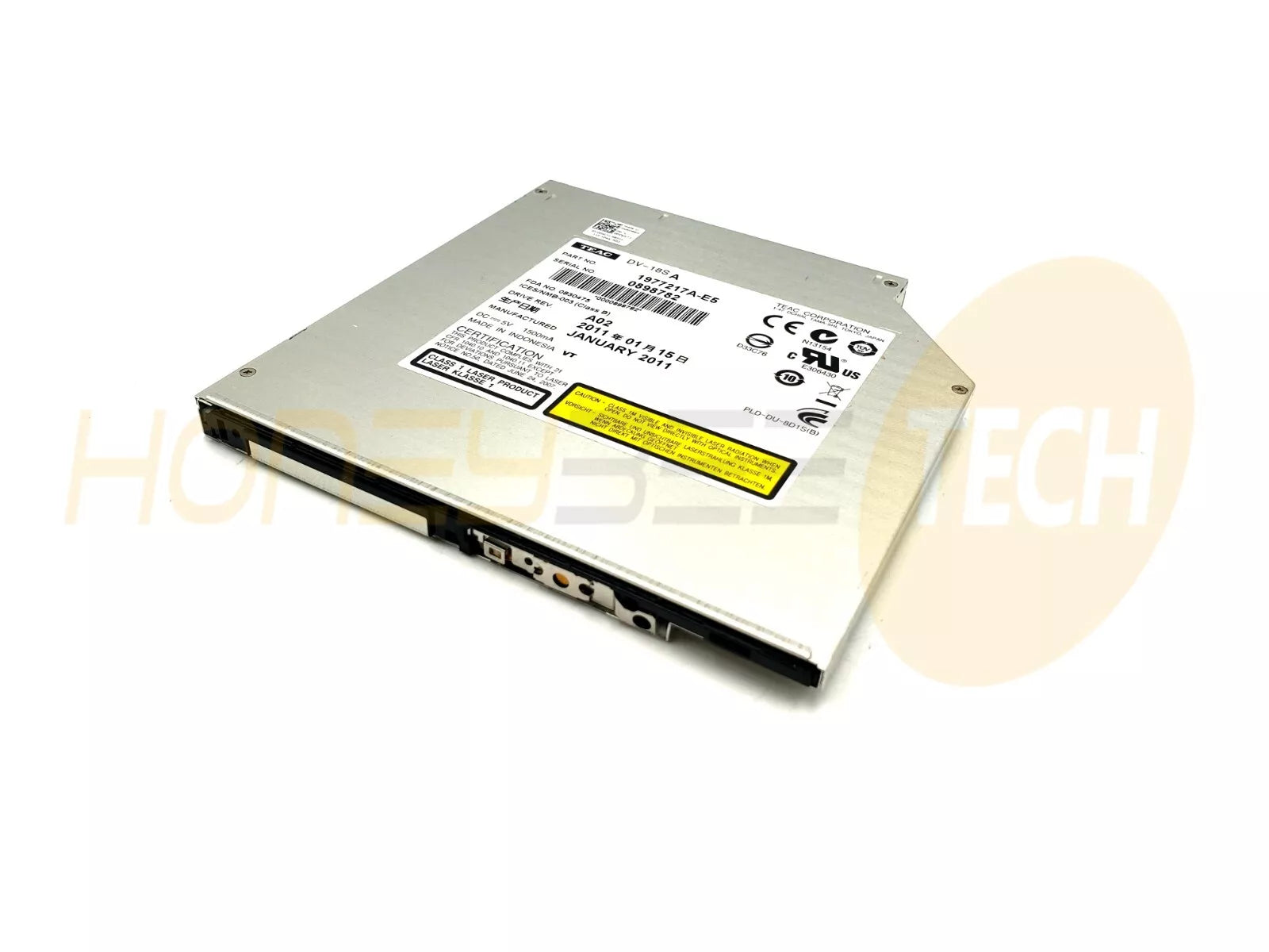 GENUINE DELL LATITUDE E6320 LAPTOP DVD-ROM DRIVE DV-18S FGG7J 0FGG7J TESTED - Honeybee-Technologies