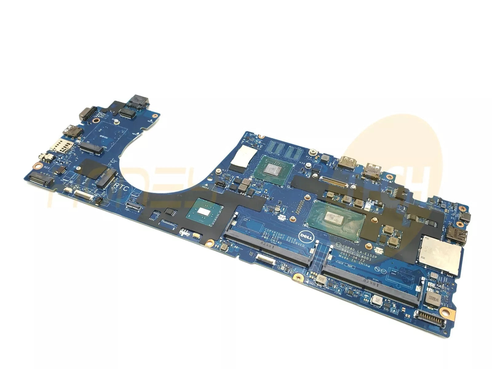 GENUINE DELL LATITUDE 5580 INTEL MOTHERBOARD i5-7440HQ 8T987 08T987 TESTED - Honeybee-Technologies