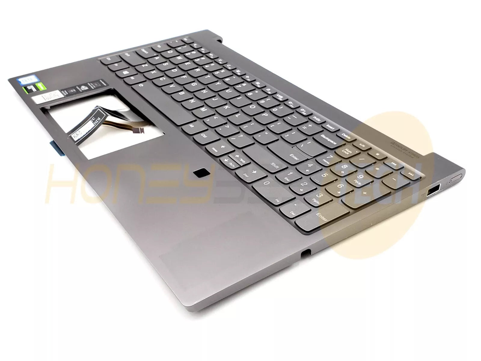 GENUINE LENOVO YOGA C940-15IRH PALMREST ASSEMBLY WITH KEYBOARD 5CB0W43606 TESTED - Honeybee-Technologies