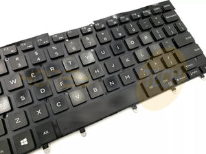 GENUINE DELL XPS 13 9343 9350 9360 80KEY KEYBOARD BACKLIT DKDXH GRADE B TESTED - Honeybee-Technologies