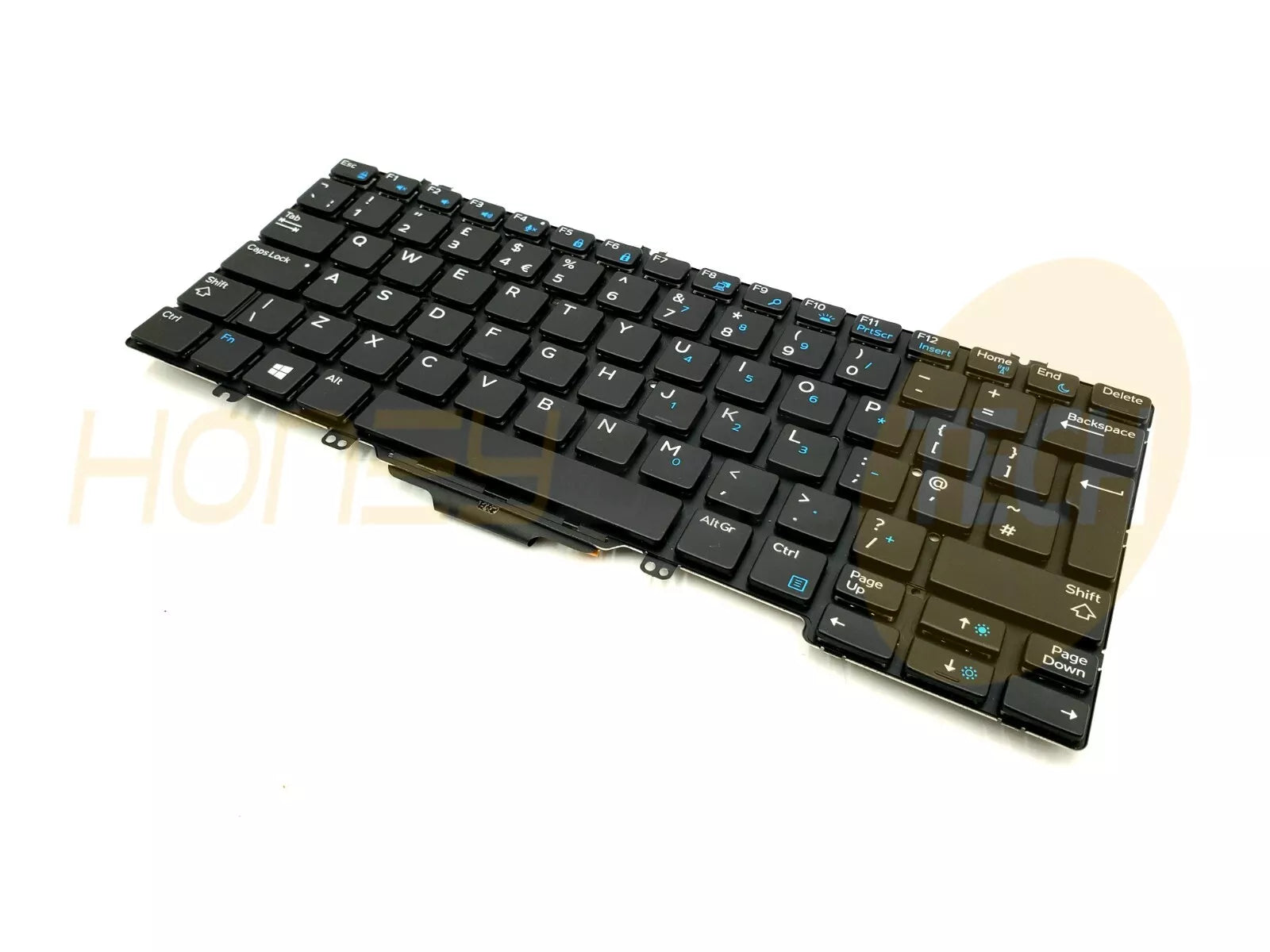 GENUINE DELL LATITUDE 7280 83 KEY UK KEYBOARD BACKLIT JF8W7 0JF8W7 - Honeybee-Technologies