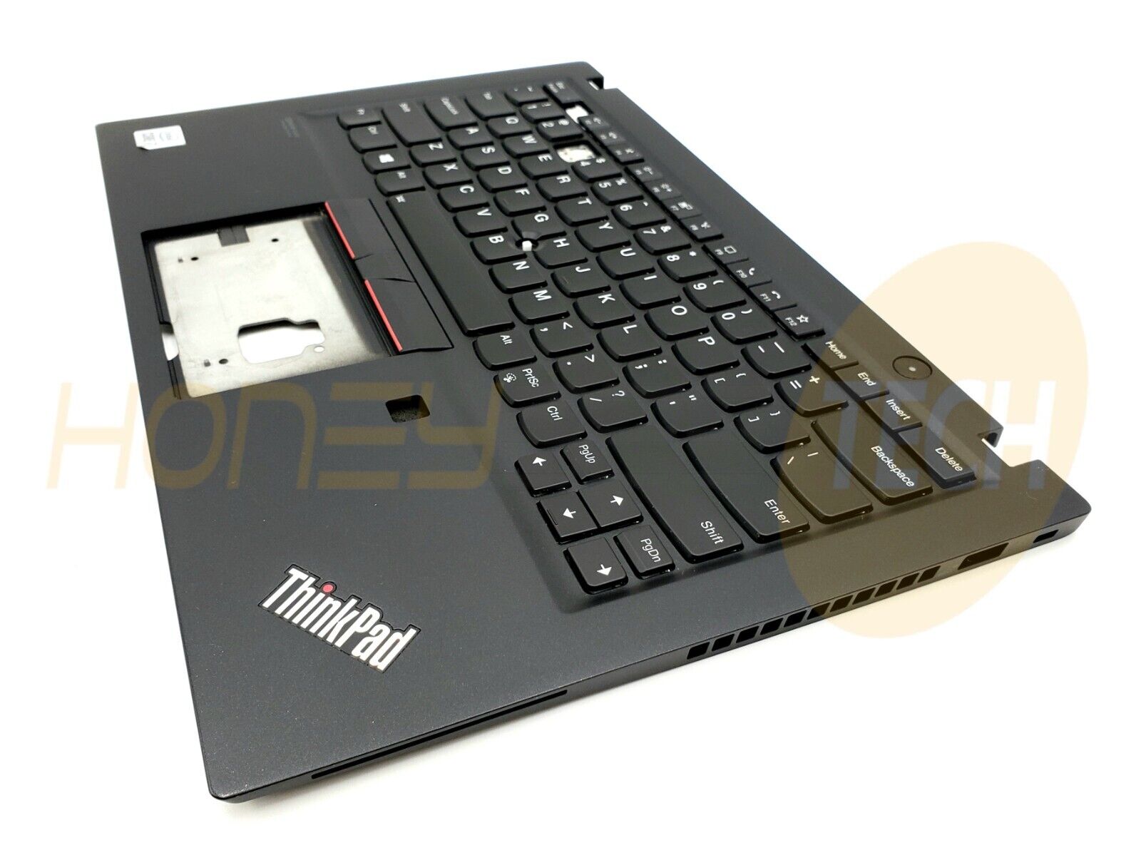 GENUINE LENOVO THINKPAD T14S PALMREST W/KEYBOARD FINGERPRINT 5M10Z41371 W/DEFECT - Honeybee-Technologies