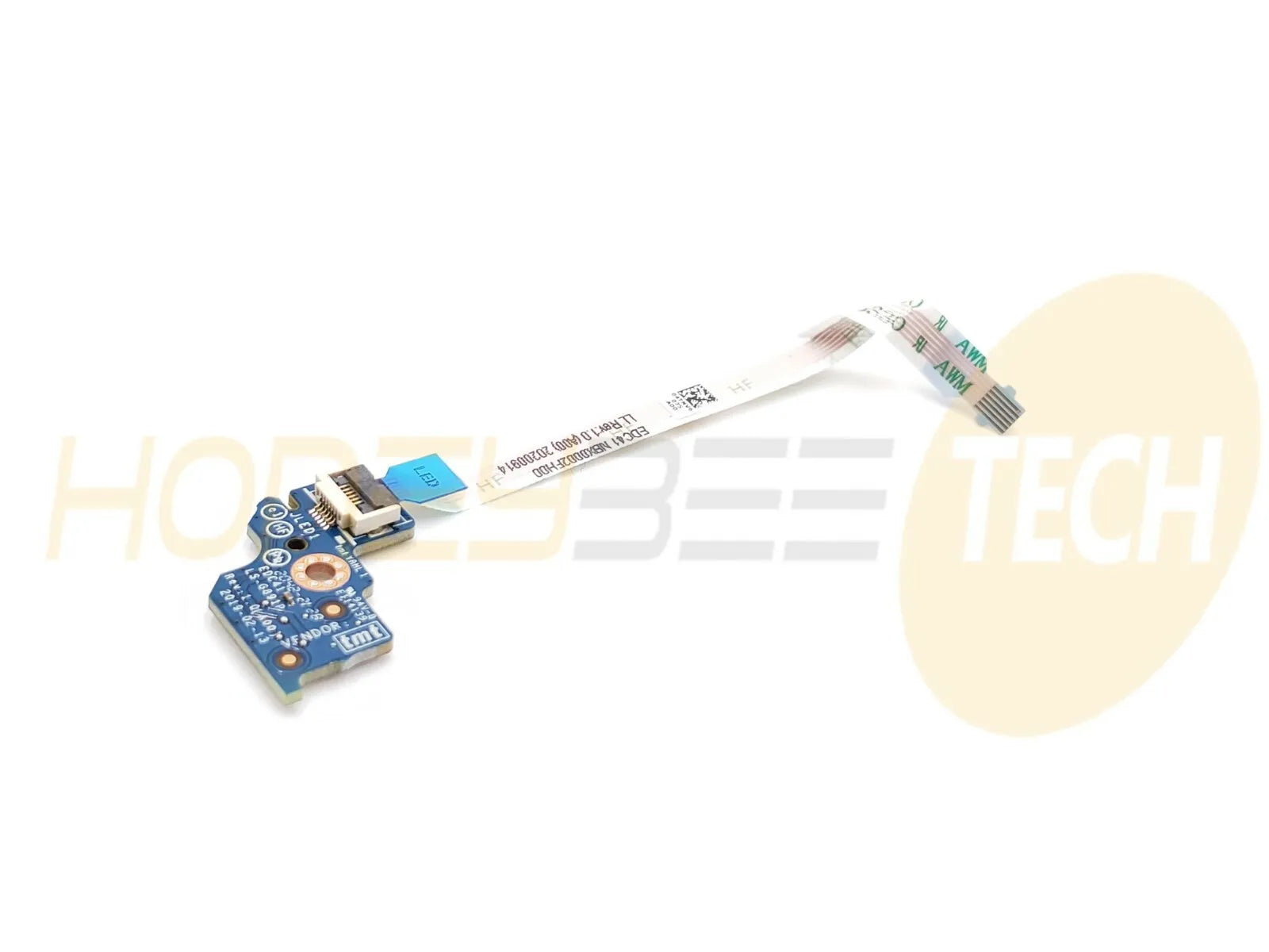 GENUINE DELL LATITUDE 5400 5401 5411 LED BOARD WITH CABLE 4TNV6 04TNV6 TESTED - Honeybee-Technologies