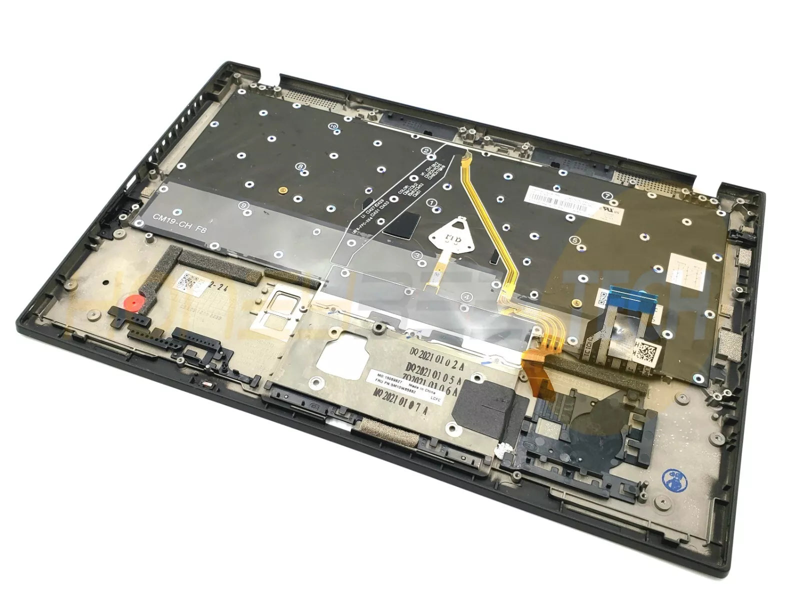 GENUINE LENOVO THINKPAD X1 CARBON G7 PALMREST WITH KEYBOARD 5M10W85882 TESTED - Honeybee-Technologies