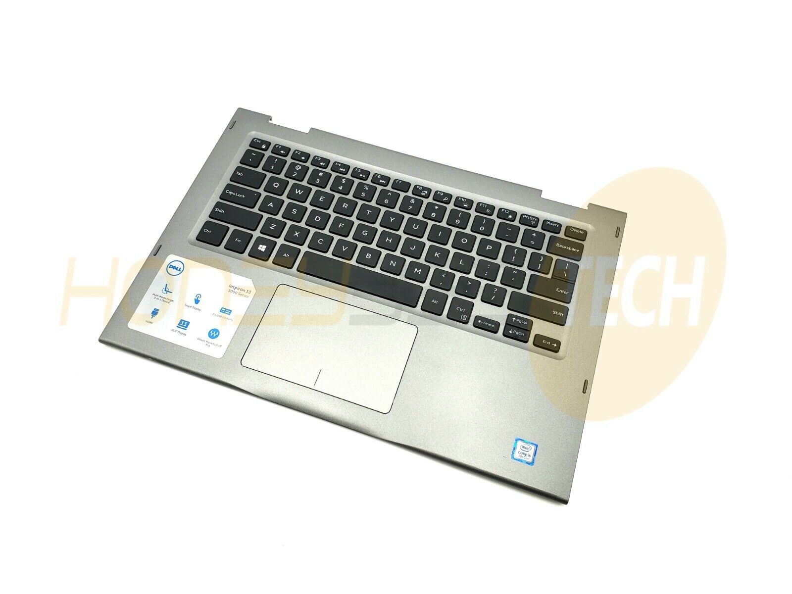 GENUINE DELL INSPIRON 5378 PALMREST TOUCHPAD WITH KEYBOARD JCHV0 GRADE A TESTED - Honeybee-Technologies