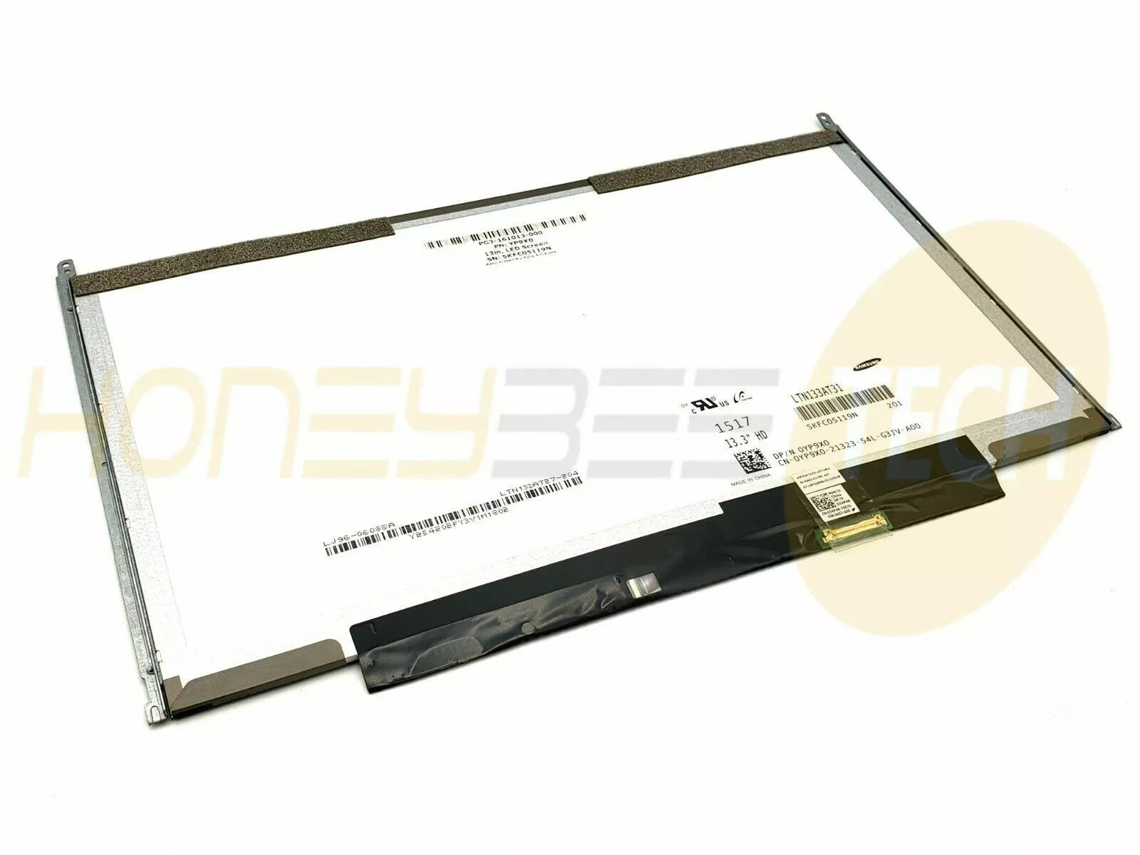 GENUINE DELL LATITUDE 3350 ALIENWARE 13 R2 13.3" WXGAHD LCD SCREEN YP9X0 0YP9X0 - Honeybee-Technologies