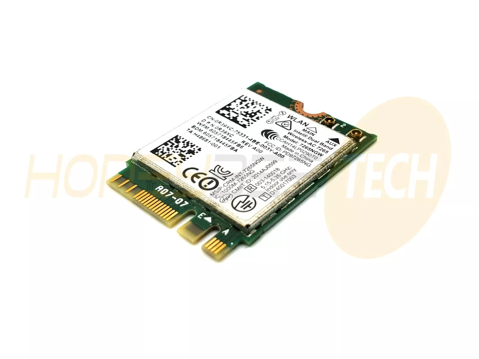 GENUINE DELL LAPTOP WIRELESS CARD M.2 7265NGW R39XC 0R39XC TESTED - Honeybee-Technologies
