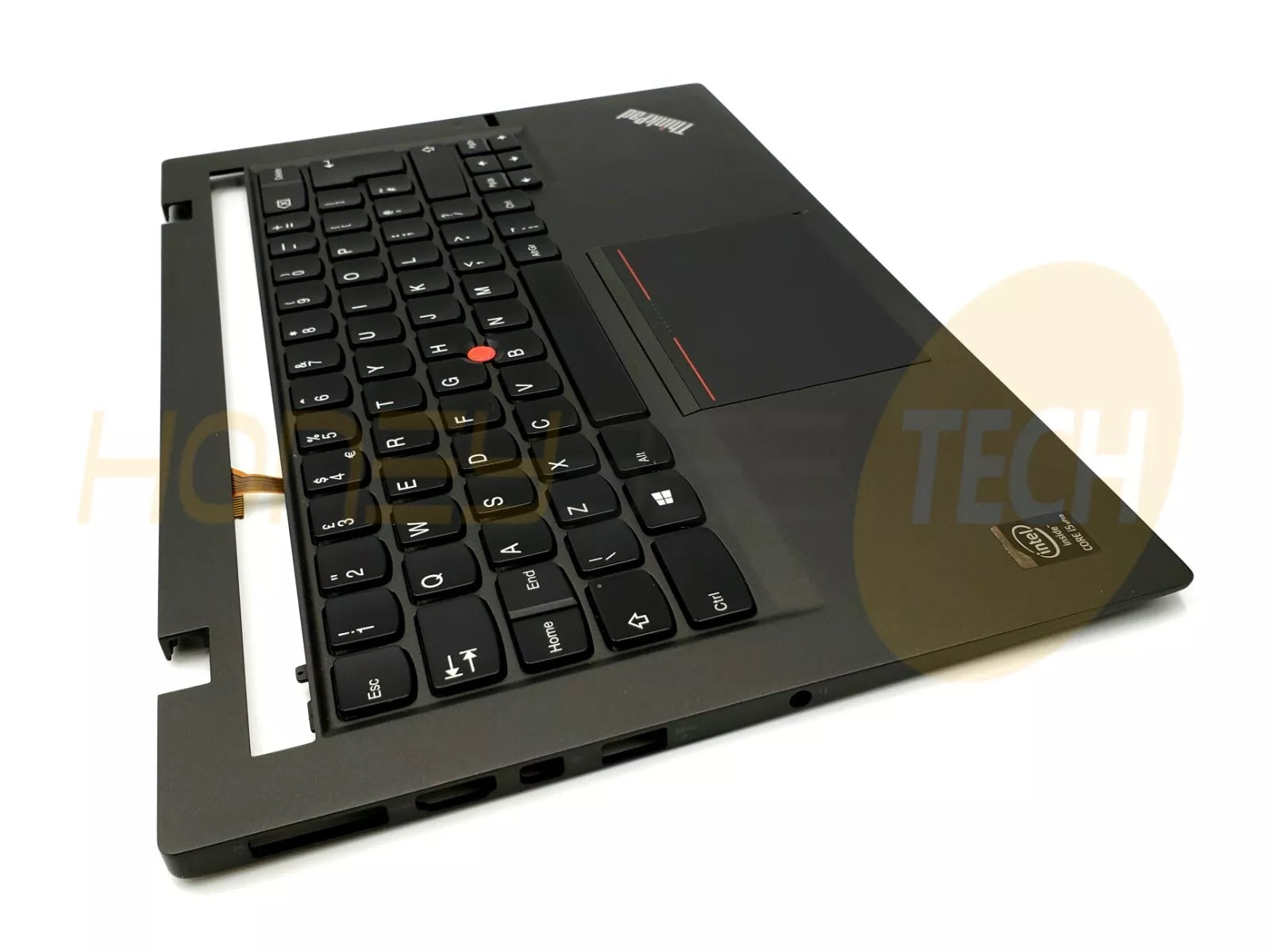 GENUINE LENOVO X1 CARBON 2ND PALMREST ASSEMBLY WITH UK KEYBOARD 04X6517 GRADE B - Honeybee-Technologies