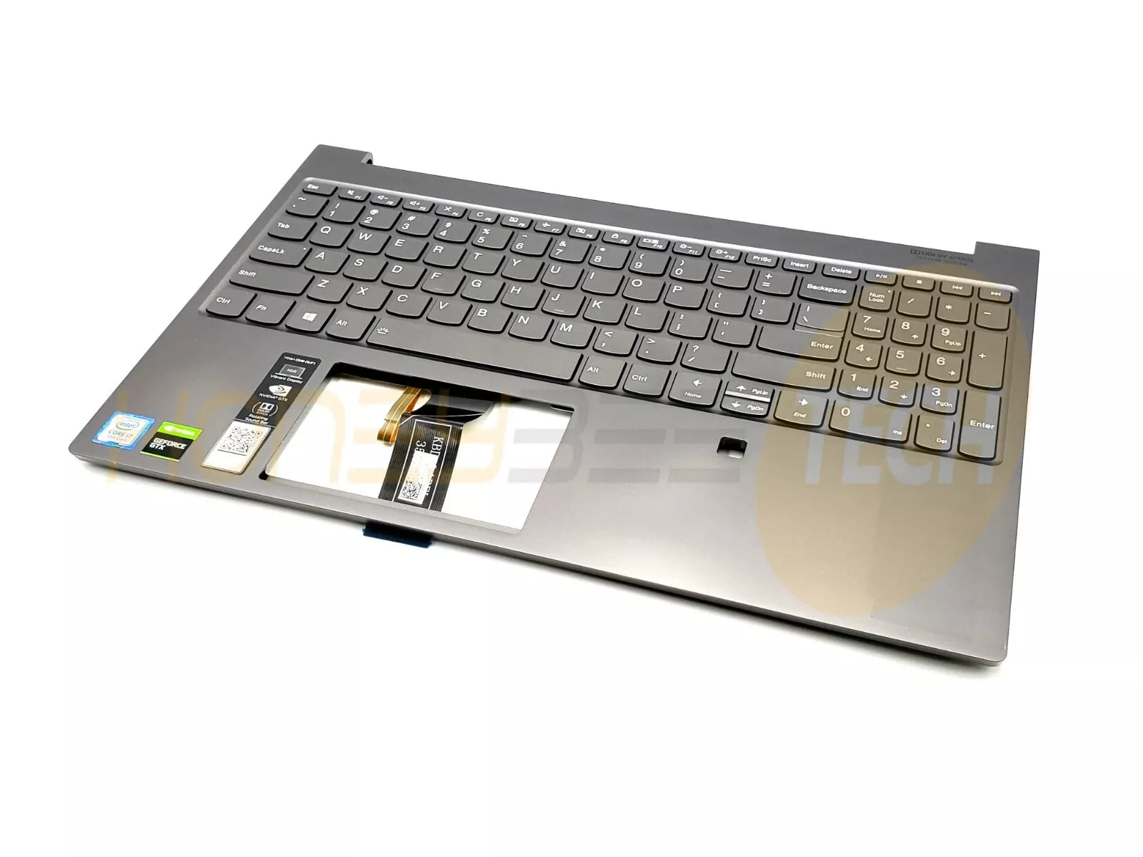 GENUINE LENOVO YOGA C940-15IRH PALMREST ASSEMBLY WITH KEYBOARD 5CB0W43606 TESTED - Honeybee-Technologies