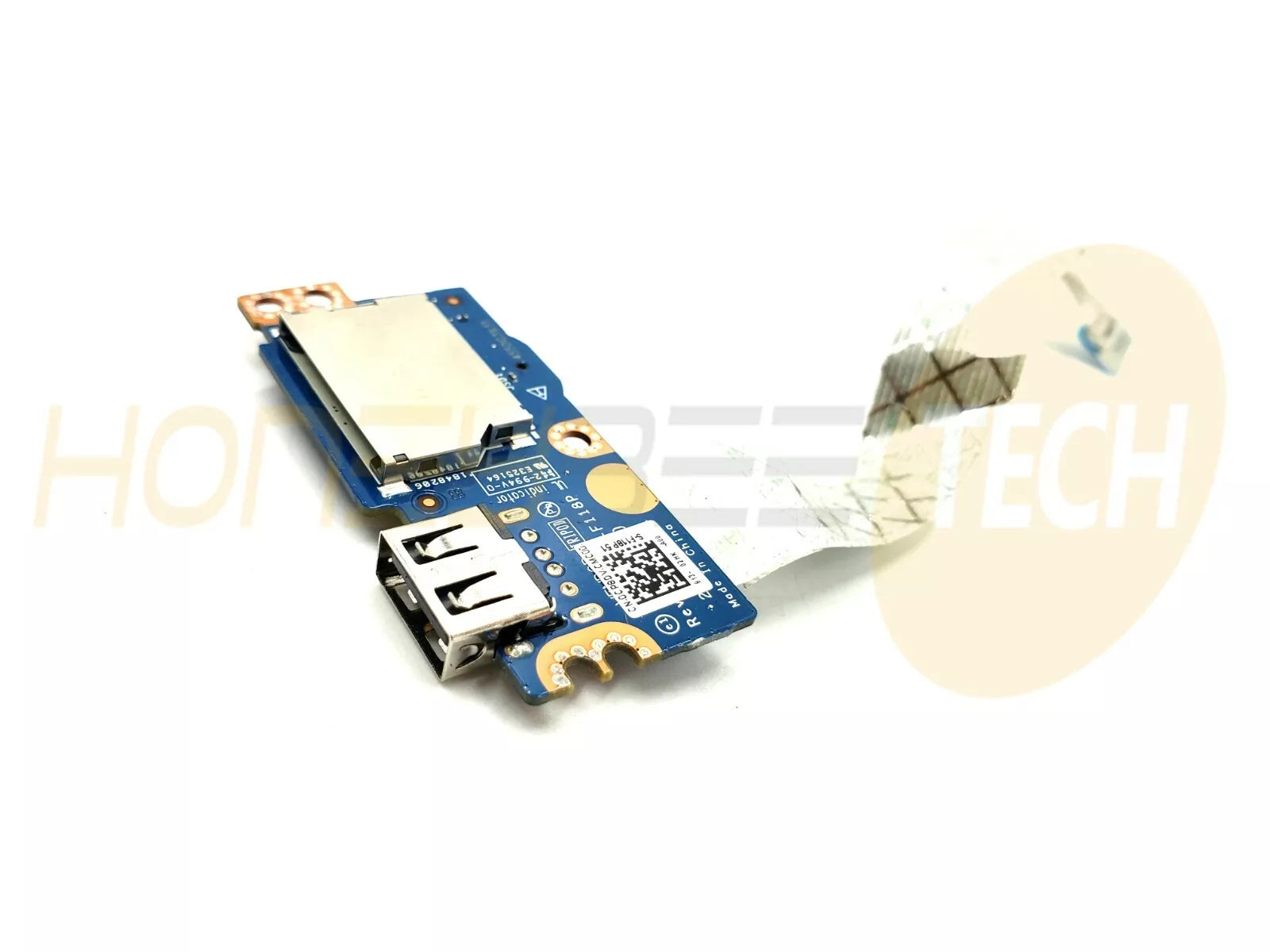 GENUINE DELL LATITUDE 3590 LAPTOP USB/SD CARD READER BOARD CP8DV 0CP8DV TESTED - Honeybee-Technologies