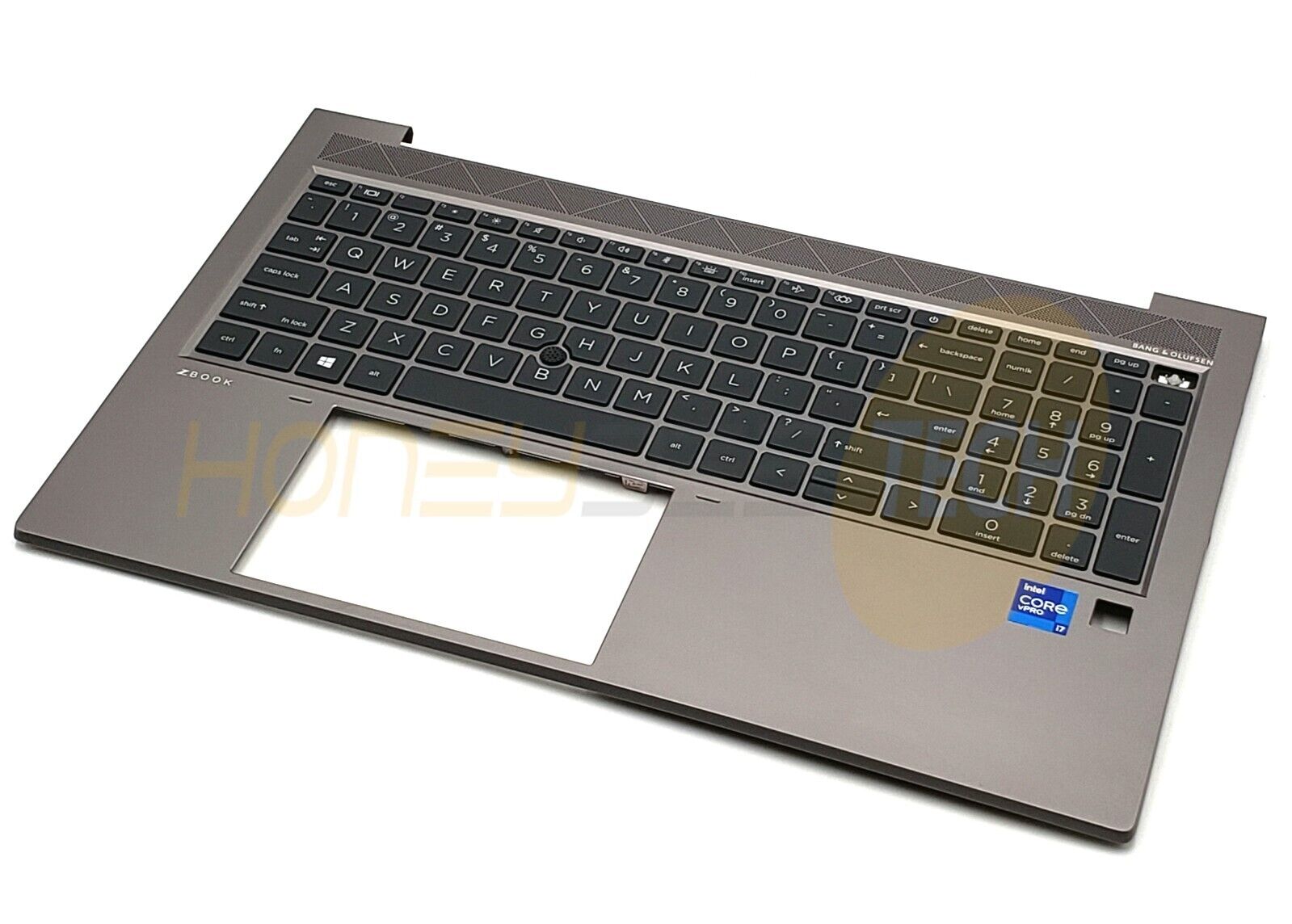 GENUINE HP ZBOOK FIREFLY G8 PALMREST BACKLIT KEYBOARD M35847-001 WITH DEFECT - Honeybee-Technologies