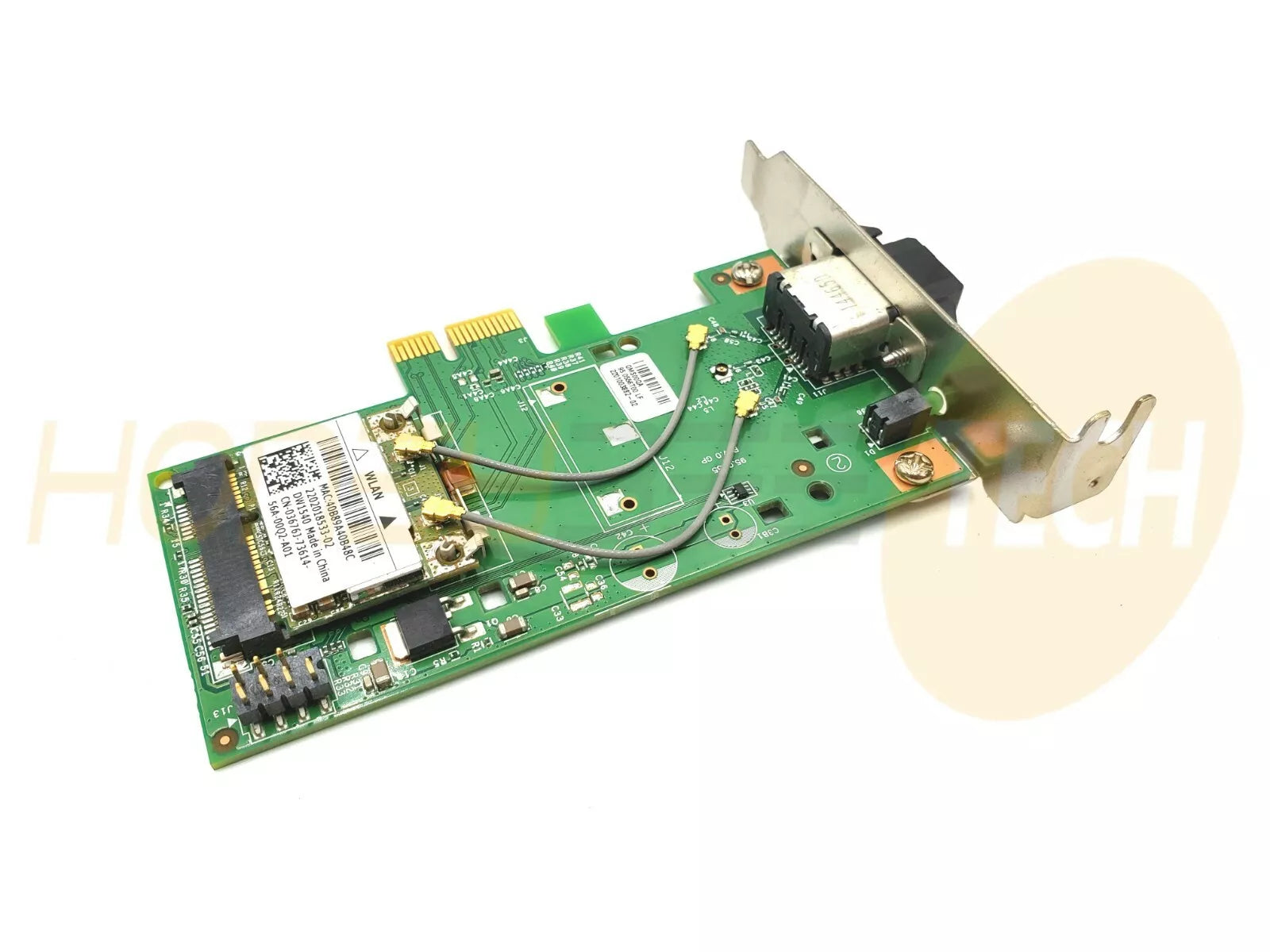 GENUINE DELL BROADCOM PCIe WIRELESS ADAPTER CARD LOW PROFILE H04VY 0H04VY TESTED - Honeybee-Technologies