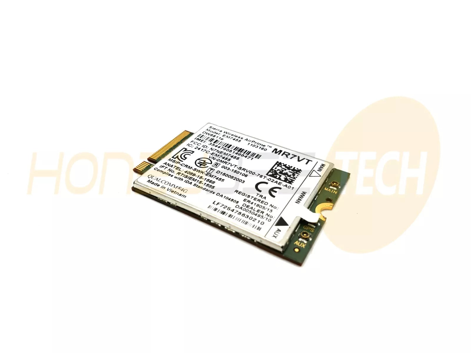 GENUINE DELL WIRELESS AIRPRIME DW5811E WWAN CARD MR7VT 0MR7VT TESTED - Honeybee-Technologies