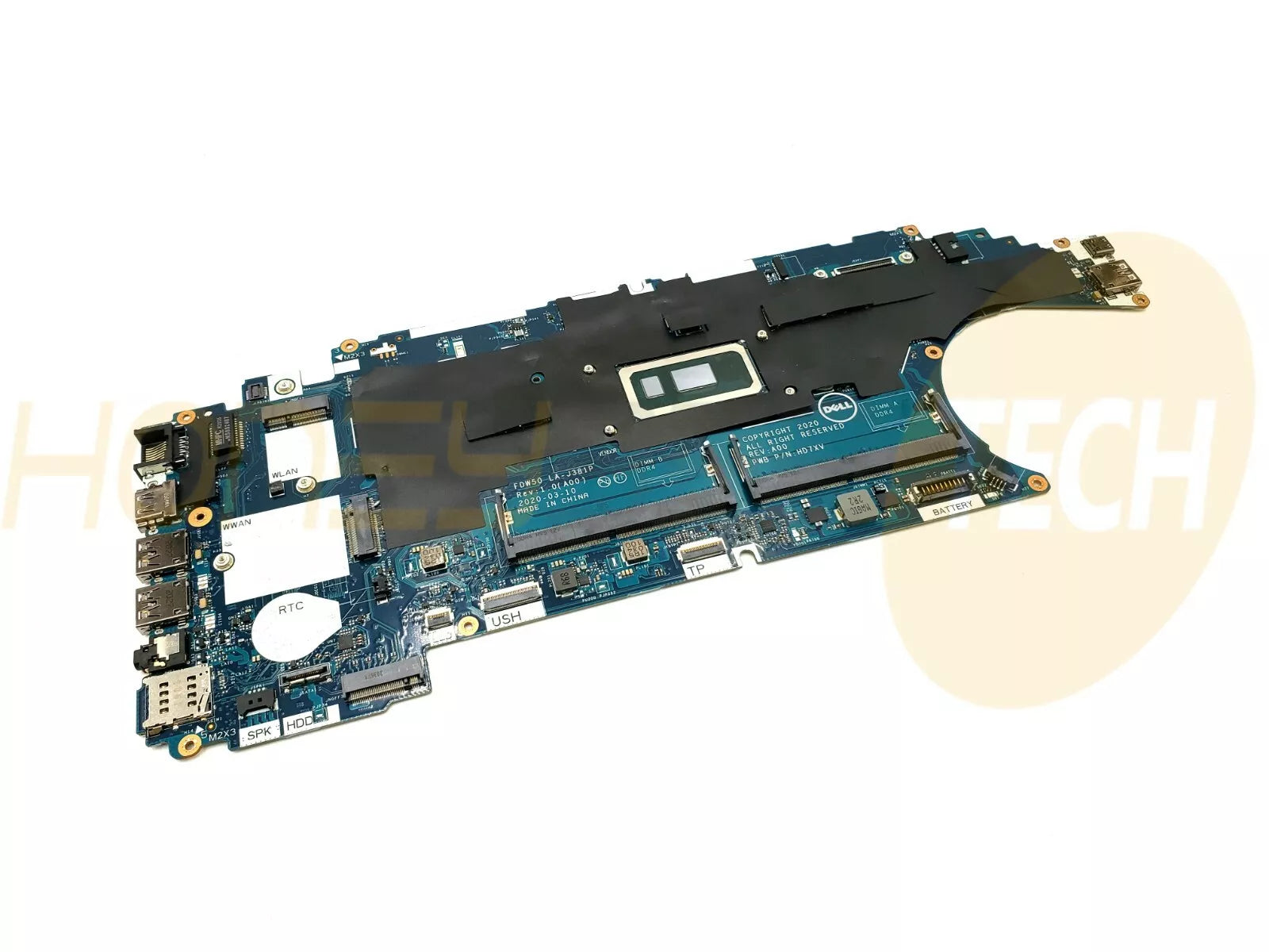 GENUINE DELL LATITUDE 5510 MOTHERBOARD i5-10210U 1.6GHZ HT7GC 0HT7GC TESTED - Honeybee-Technologies