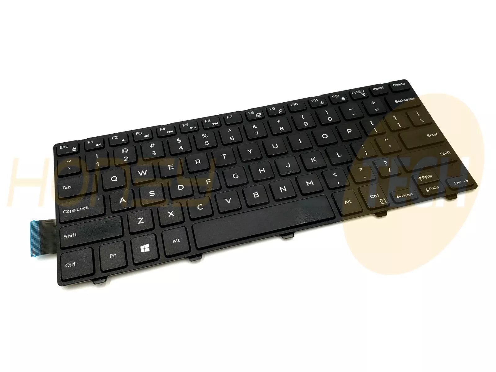 GENUINE DELL LATITUDE 3460 3470 3480 80KEY US KEYBOARD 50X15 TESTED GRADE B - Honeybee-Technologies