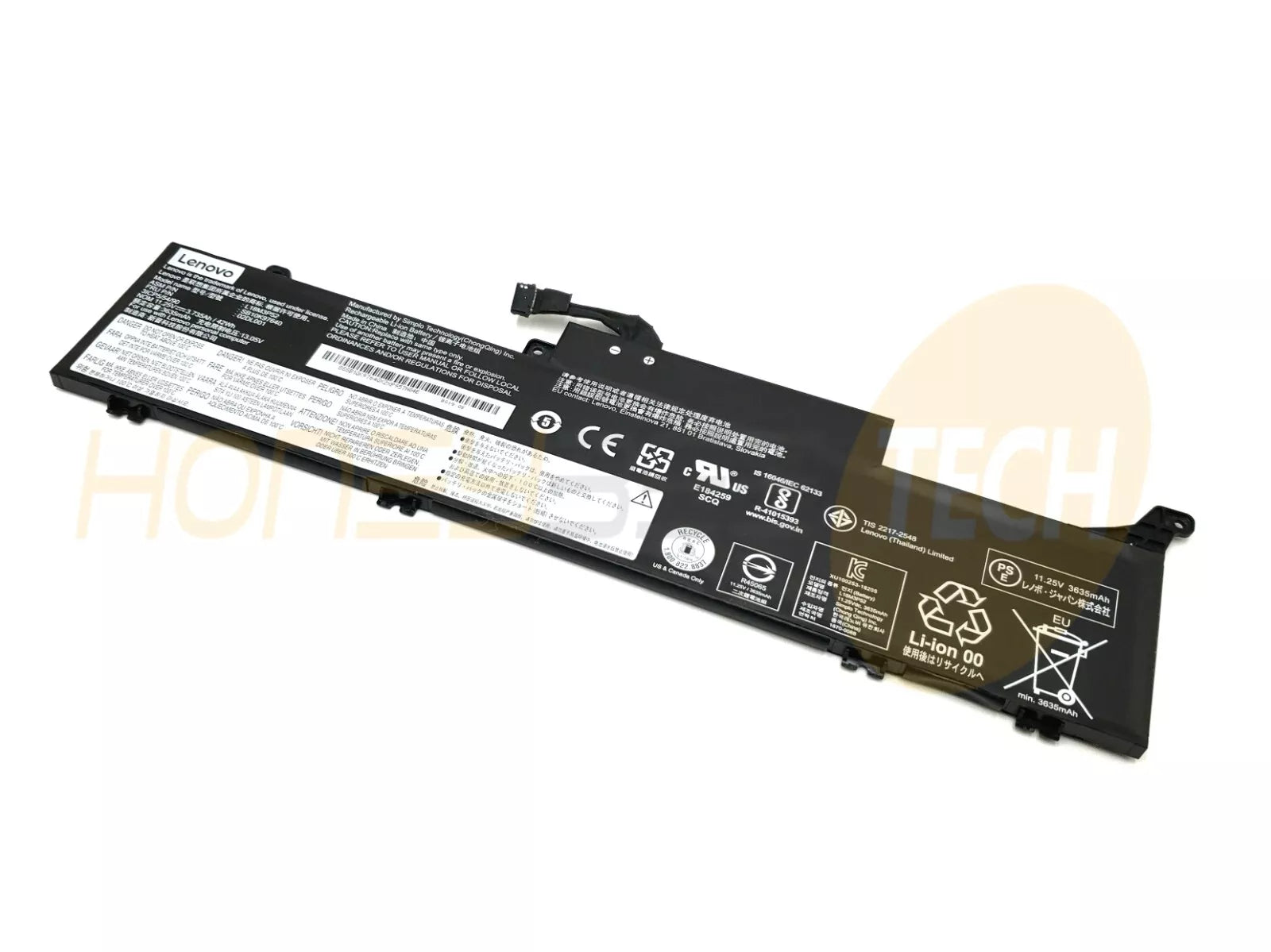 GENUINE LENOVO THINKPAD E490S 3CELL 42WHR BATTERY L18M3P52 02DL001 TESTED - Honeybee-Technologies