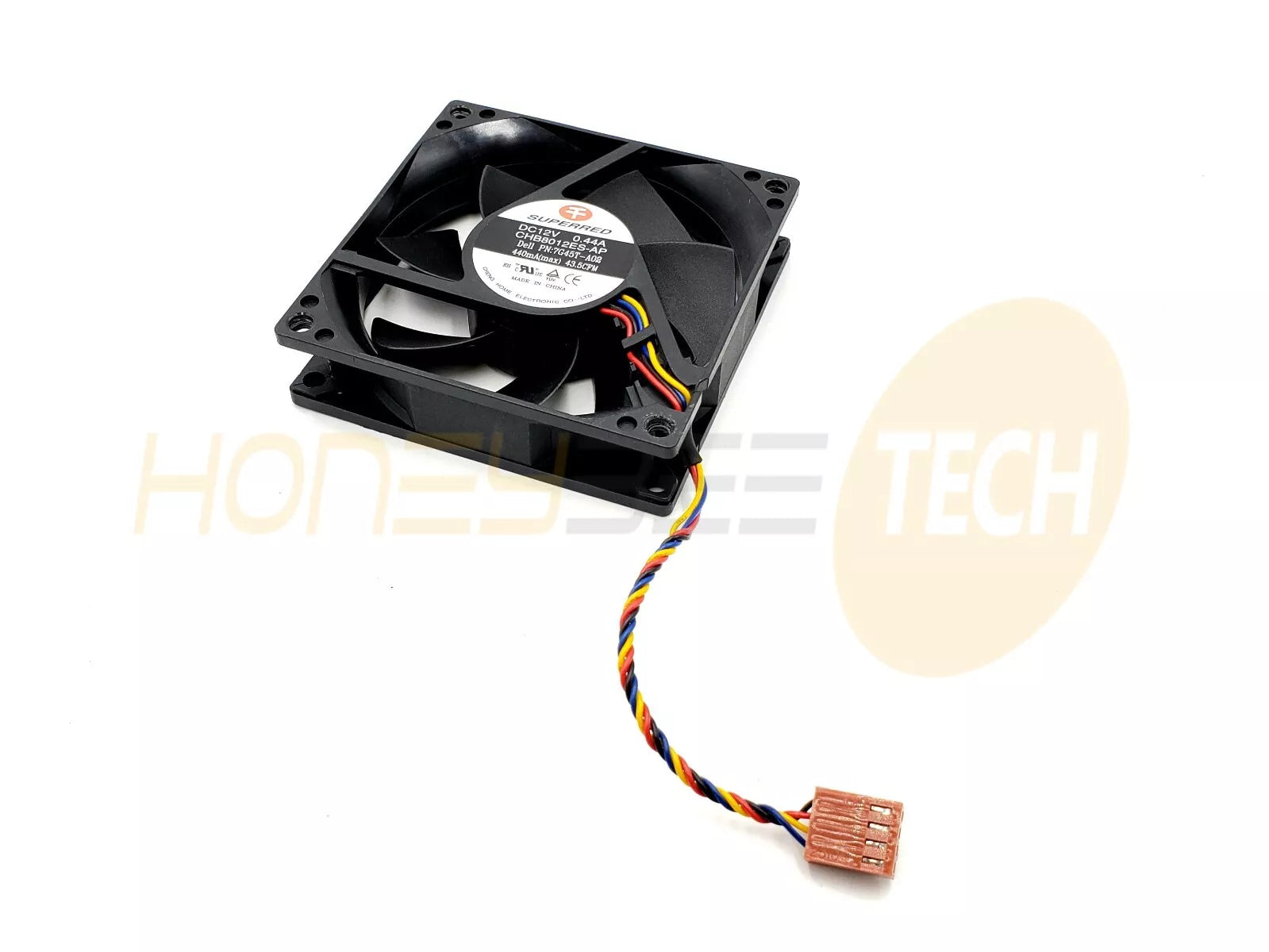 GENUINE DELL INSPIRON 3656 DESKTOP COOLING FAN 7G45T 07G45T TESTED - Honeybee-Technologies