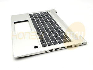 GENUINE HP PROBOOK 445 G7 LAPTOP PALMREST ASSEMBLY W/KEYBOARD L65224-001 GRADE A - Honeybee-Technologies