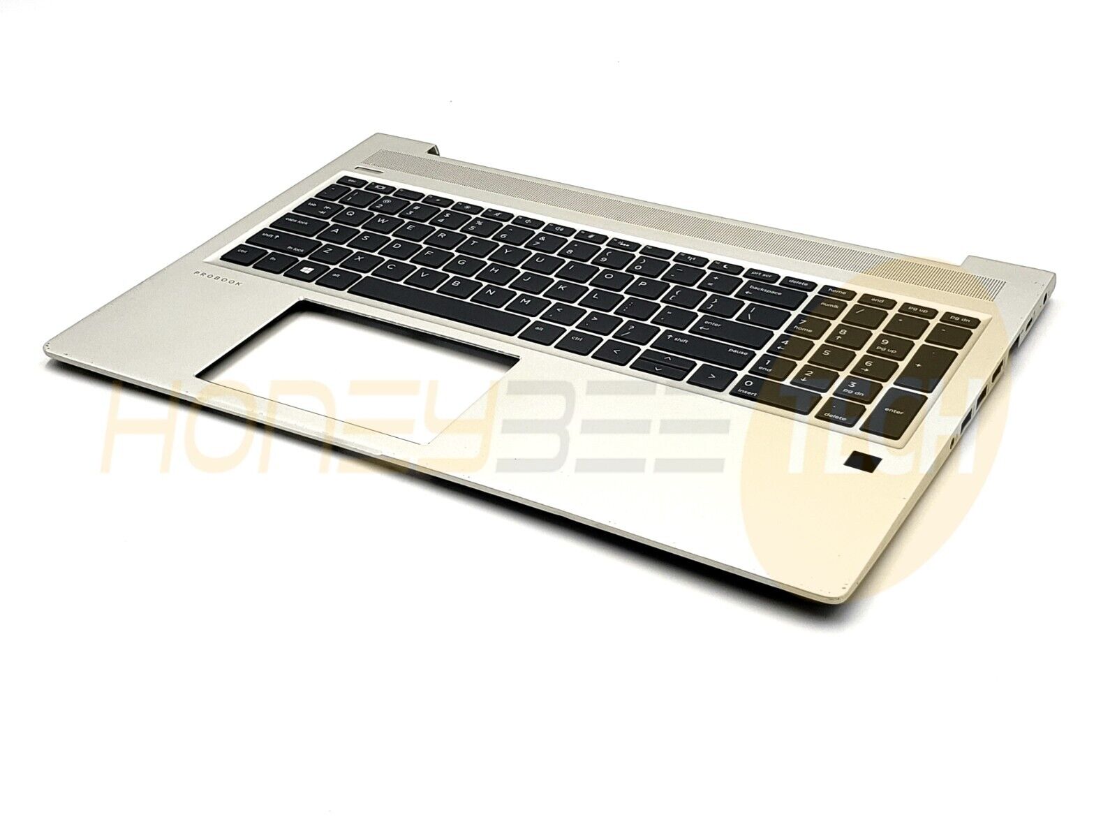 GENUINE HP PROBOOK 450 G7 PALMREST WITH KEYBOARD ASSEMBLY L45090-001 GRADE C - Honeybee-Technologies