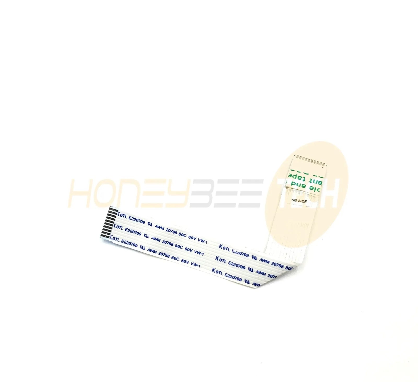 GENUINE DELL LATITUDE E6520 LAPTOP KEYBOARD RIBBON CABLE 638VR 0638VR TESTED - Honeybee-Technologies