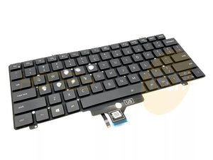 GENUINE DELL LATITUDE 5420 LAPTOP KEYBOARD BACKLIT MV4X8 CW3R5 0CW3R5 GRADE C - Honeybee-Technologies