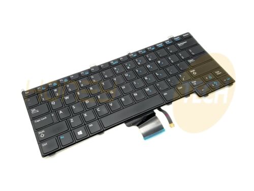 GENUINE DELL LATITUDE E7240 83 KEY KEYBOARD BACKLIT RXKD2 0RXKD2 TESTED GRADE B - Honeybee-Technologies