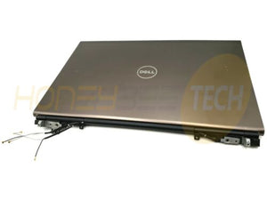 GENUINE DELL PRECISION M4700 LCD BACK COVER LID WITH HINGES A12124 JKKYF GRADE C - Honeybee-Technologies