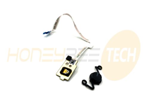 GENUINE DELL LATITUDE 3400 POWER BUTTON BOARD WITH CAP COVER N9D2R 0N9D2R TESTED - Honeybee-Technologies