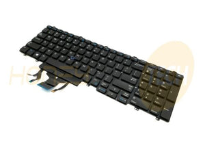 GENUINE DELL LATITUDE 5590 5580 E5550 106 KEY KEYBOARD BACKLIT 383D7 TESTED - Honeybee-Technologies