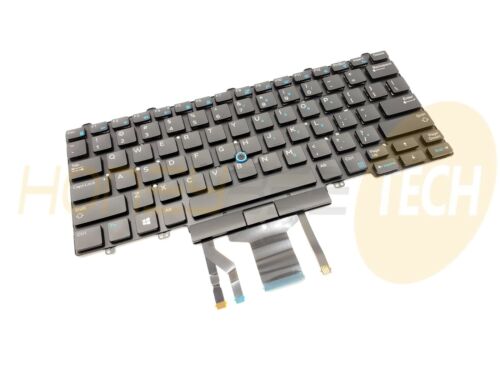 GENUINE DELL LATITUDE 5490 7490 LAPTOP 82KEY BACKLIT KEYBOARD 6NK3R GRADE A - Honeybee-Technologies