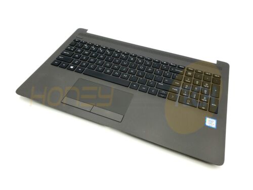 GENUINE HP NOTEBOOK 250 G7 PALMREST TOUCHPAD W/KEYBOARD L50000-001 GRADE A - Honeybee-Technologies