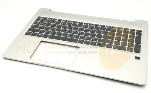 GENUINE HP PROBOOK 455 G7 LAPTOP PALMREST WITH KEYBOARD L45091-001 GRADE A - Honeybee-Technologies