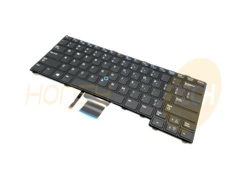 GENUINE DELL LATITUDE E7440 NON-BACKLIT KEYBOARD W/POINTER 4G6VR TESTED GRADE A - Honeybee-Technologies